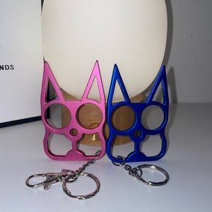Multi function self defense keychain